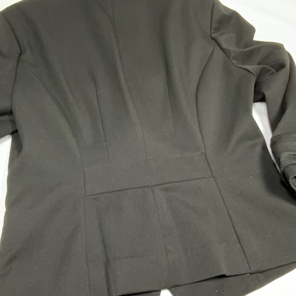 Express Black Blazer 3/4 Sleeves - Size 4 - Picture 7 of 11
